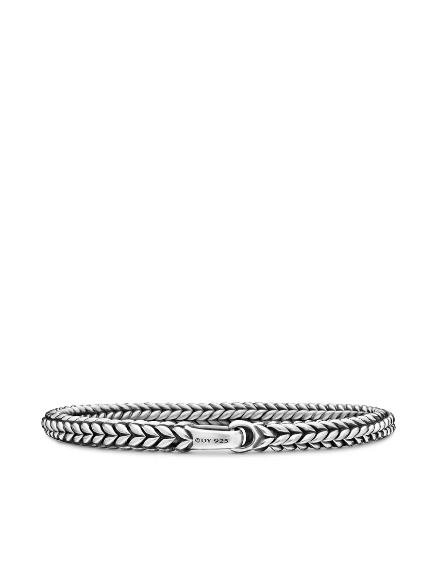 серебряный браслет Chevron (6 мм) 10
