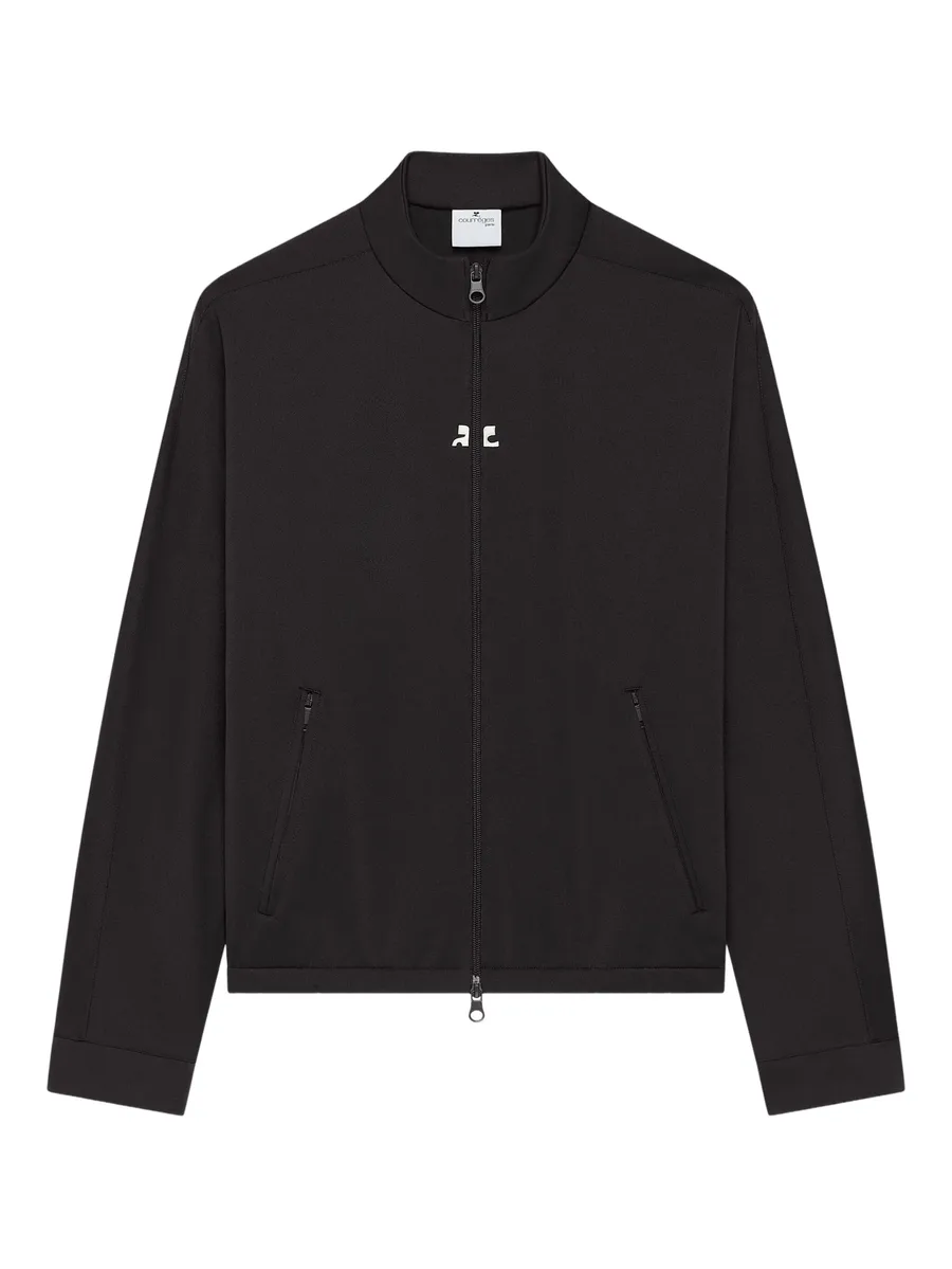 zip-up AC-logo track jacket 2