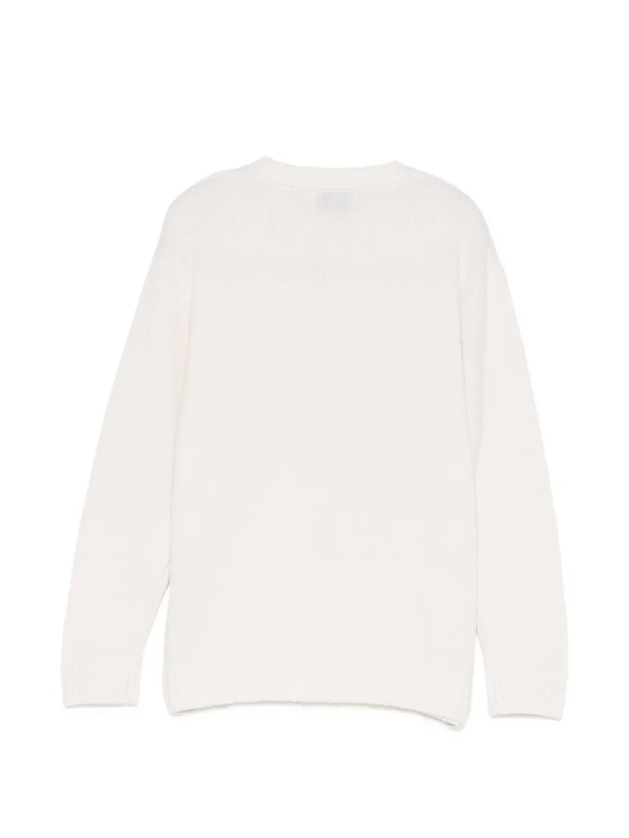 logo embroidered sweater 2