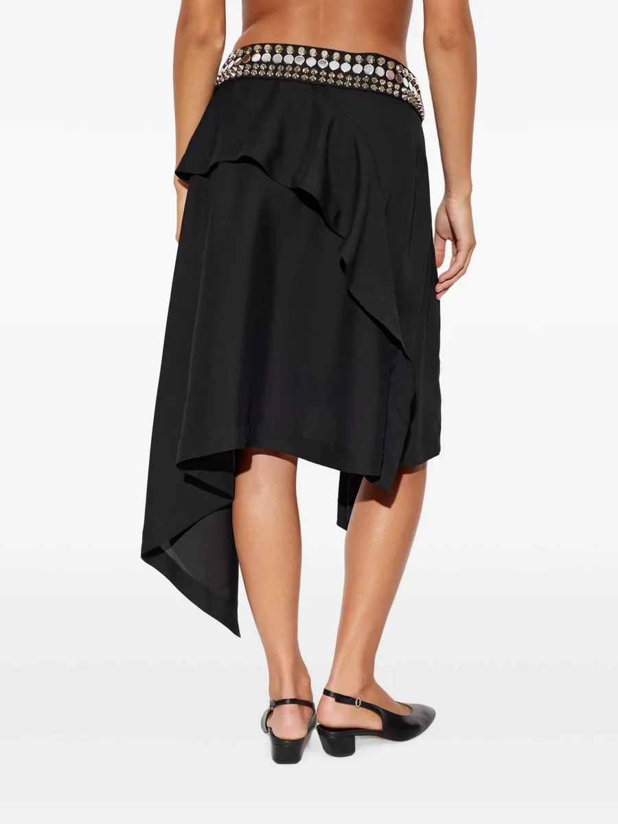 Vanopia stud-embellished mini skirt 4