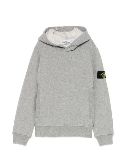 logo-patch hoodie