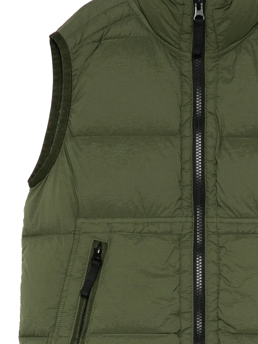 seamless tunnel quilted gilet 3