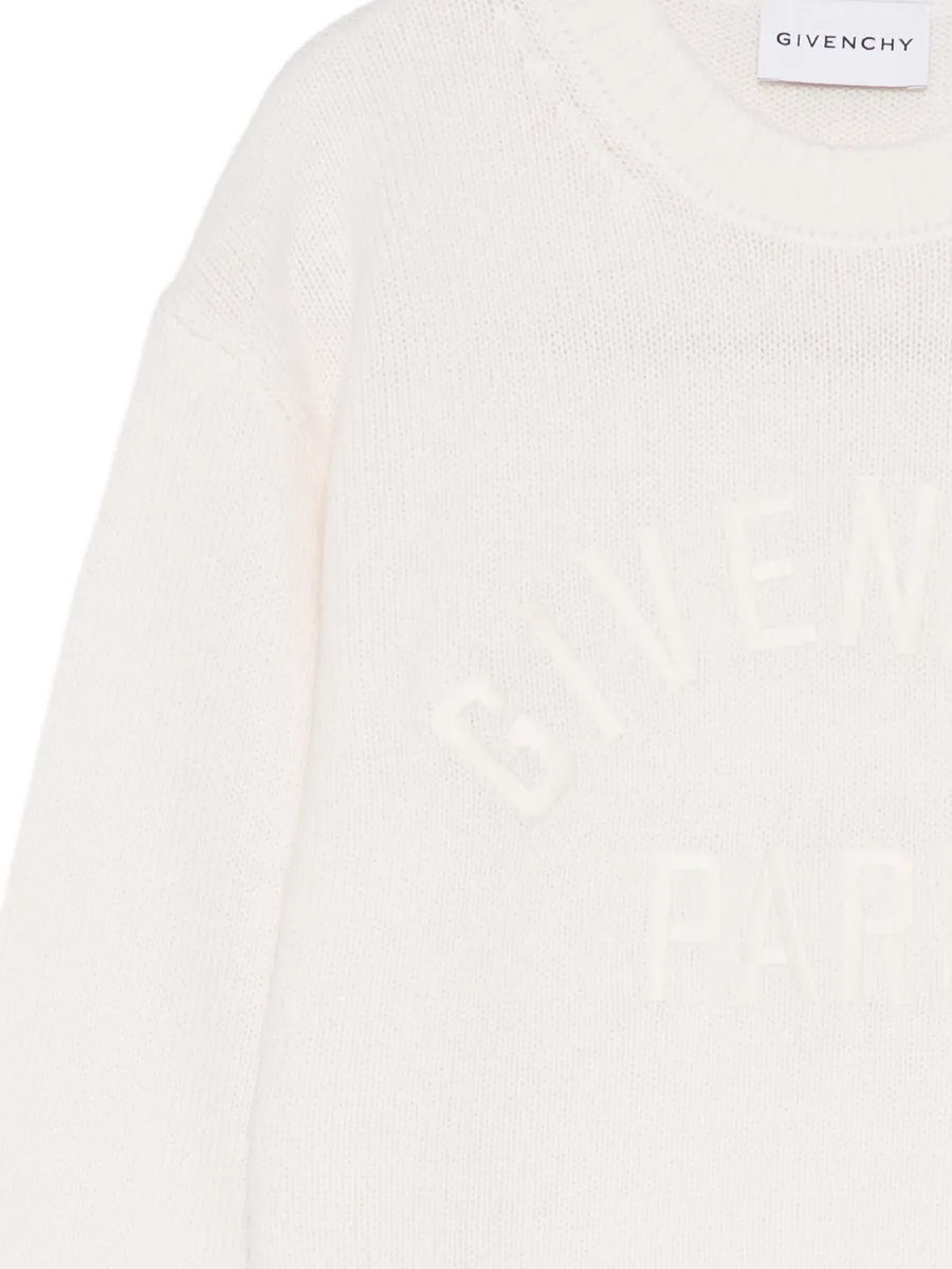 logo embroidered sweater 3