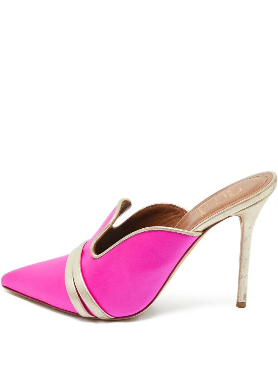 sculpted leather mules 2