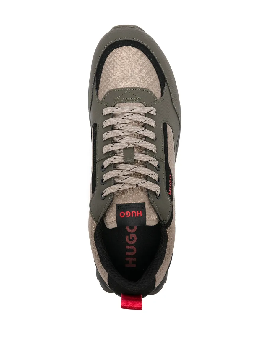 ripstop-panelling sneakers 8
