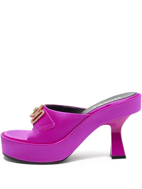 80mm Medusa-plaque sandals