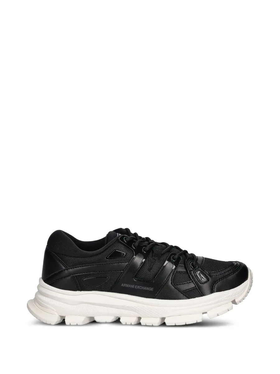contrasting details textured sneakers 1