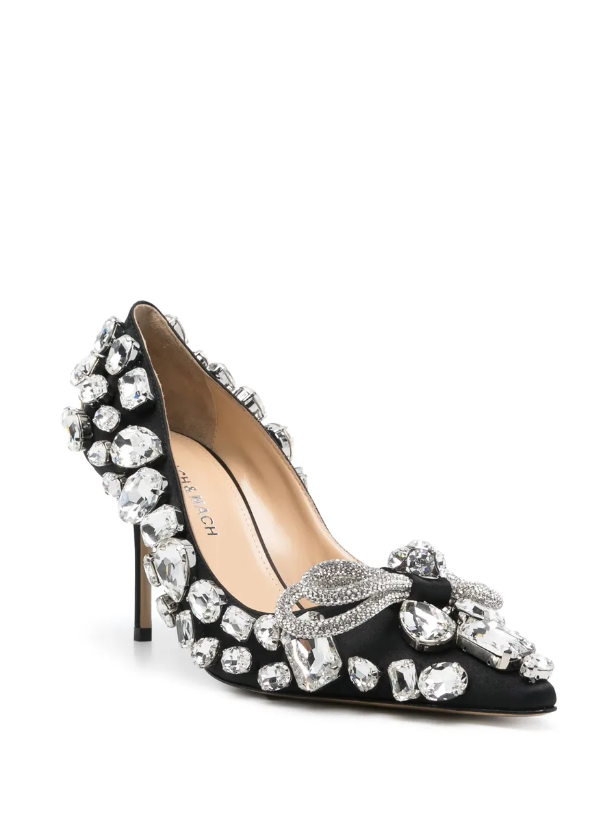 80mm crystal-embellished pumps 4