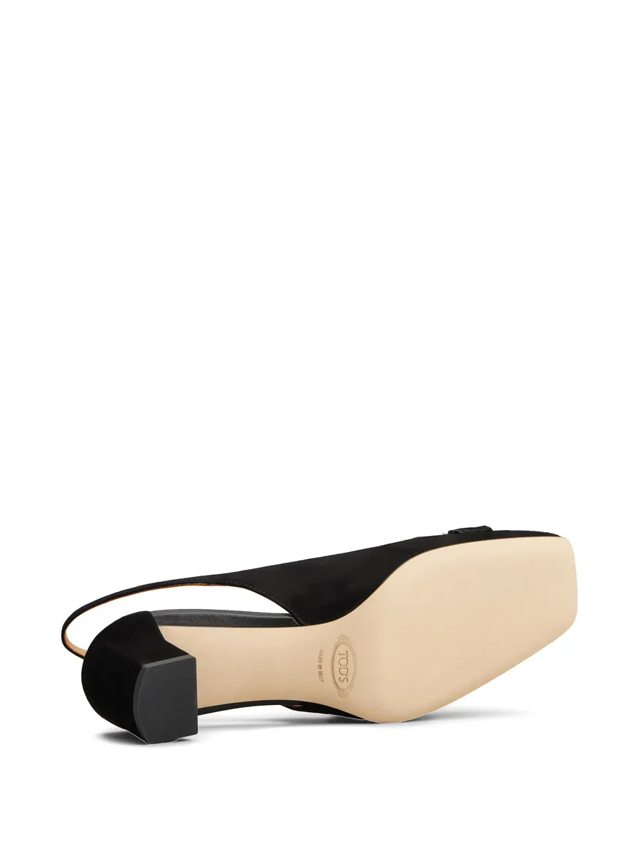 50mm suede slingback pumps 8