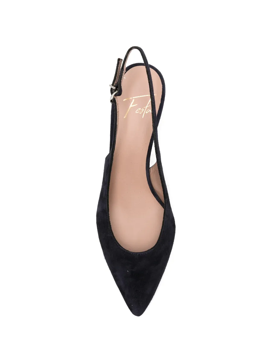 slingback suede pumps 7