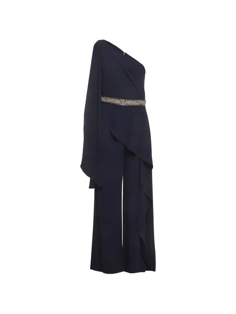 Venita crystal-embellished jumpsuit
