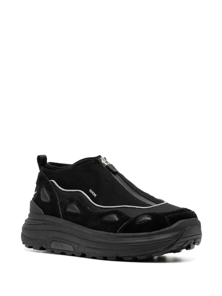 Akk-Zip panelled sneakers 3