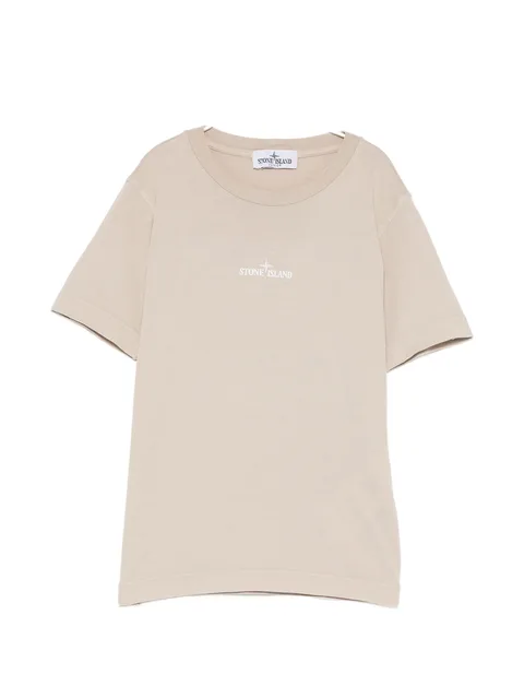 logo-print cotton T-shirt