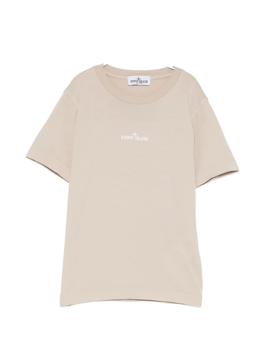 logo-print cotton T-shirt 1