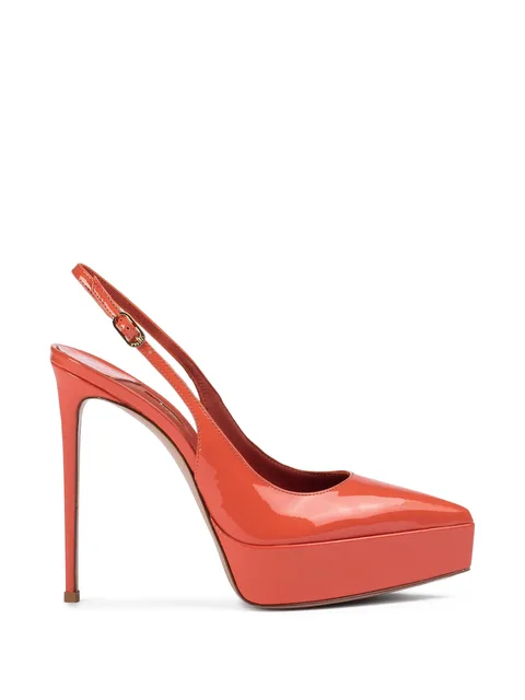 Uma slingback heeled sandals