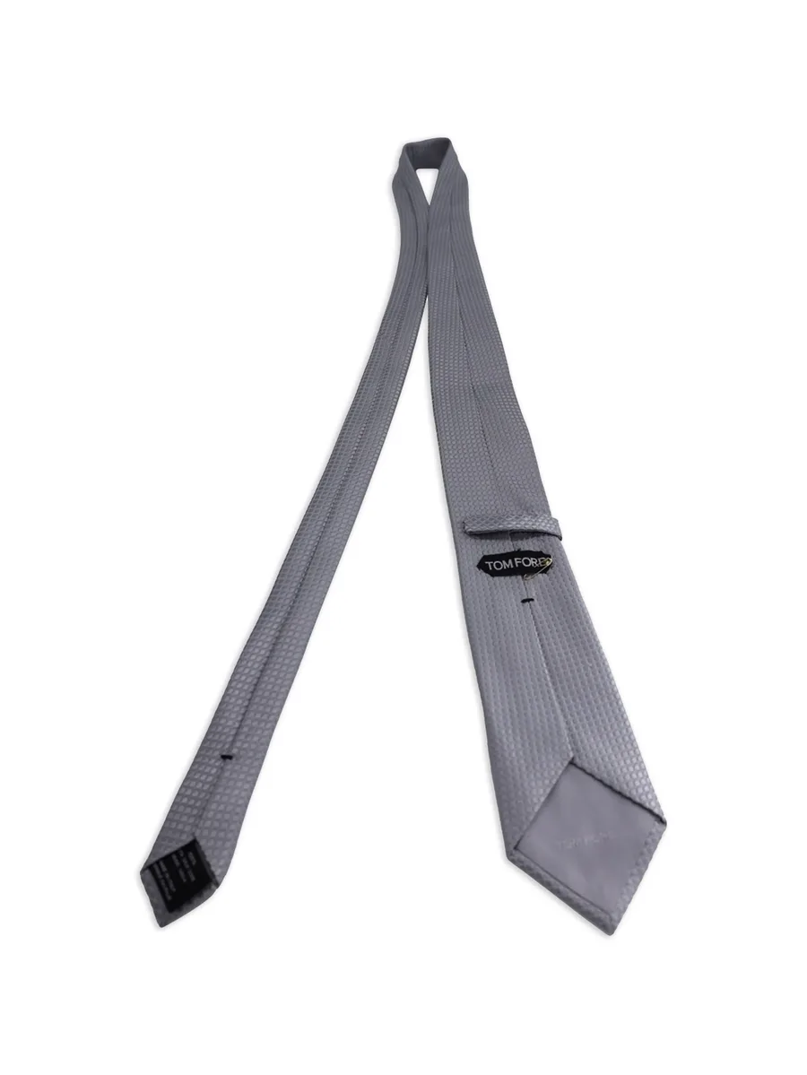 dot-jacquard tie 5