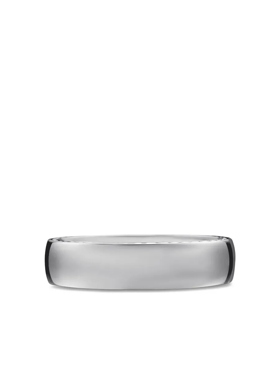 серебряное кольцо Streamline (6 мм) 2