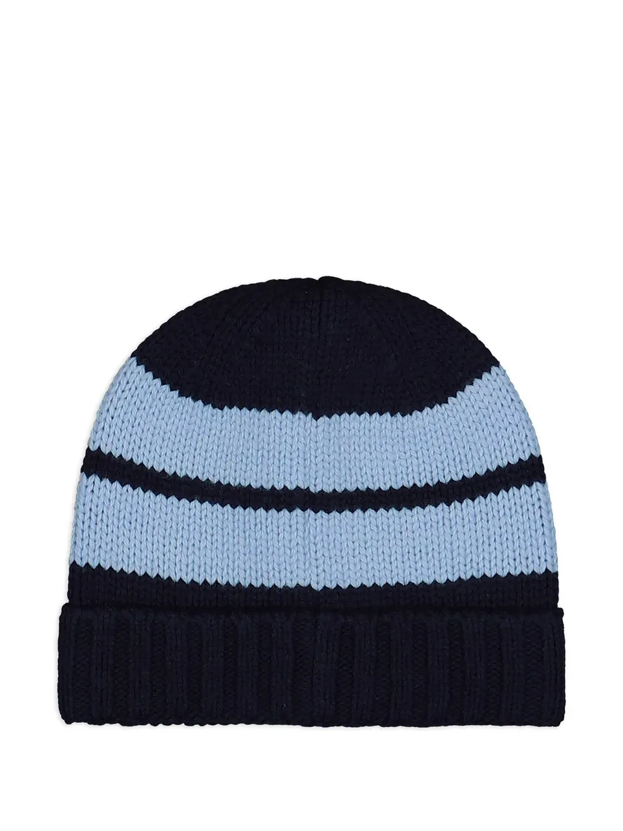 striped-pattern beanie 3