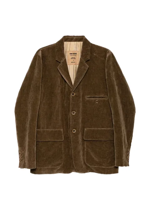 buttoned jacket