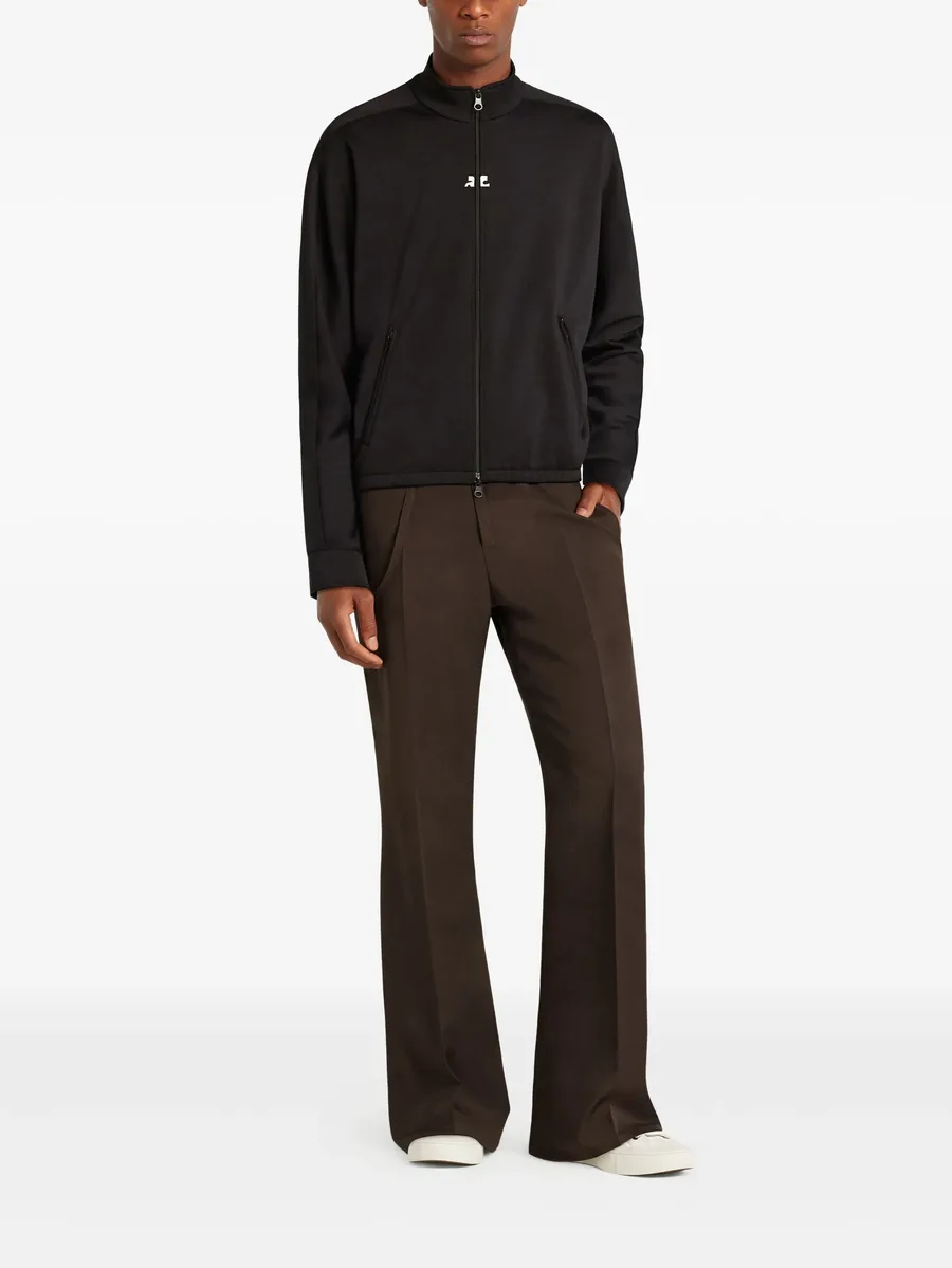zip-up AC-logo track jacket 4