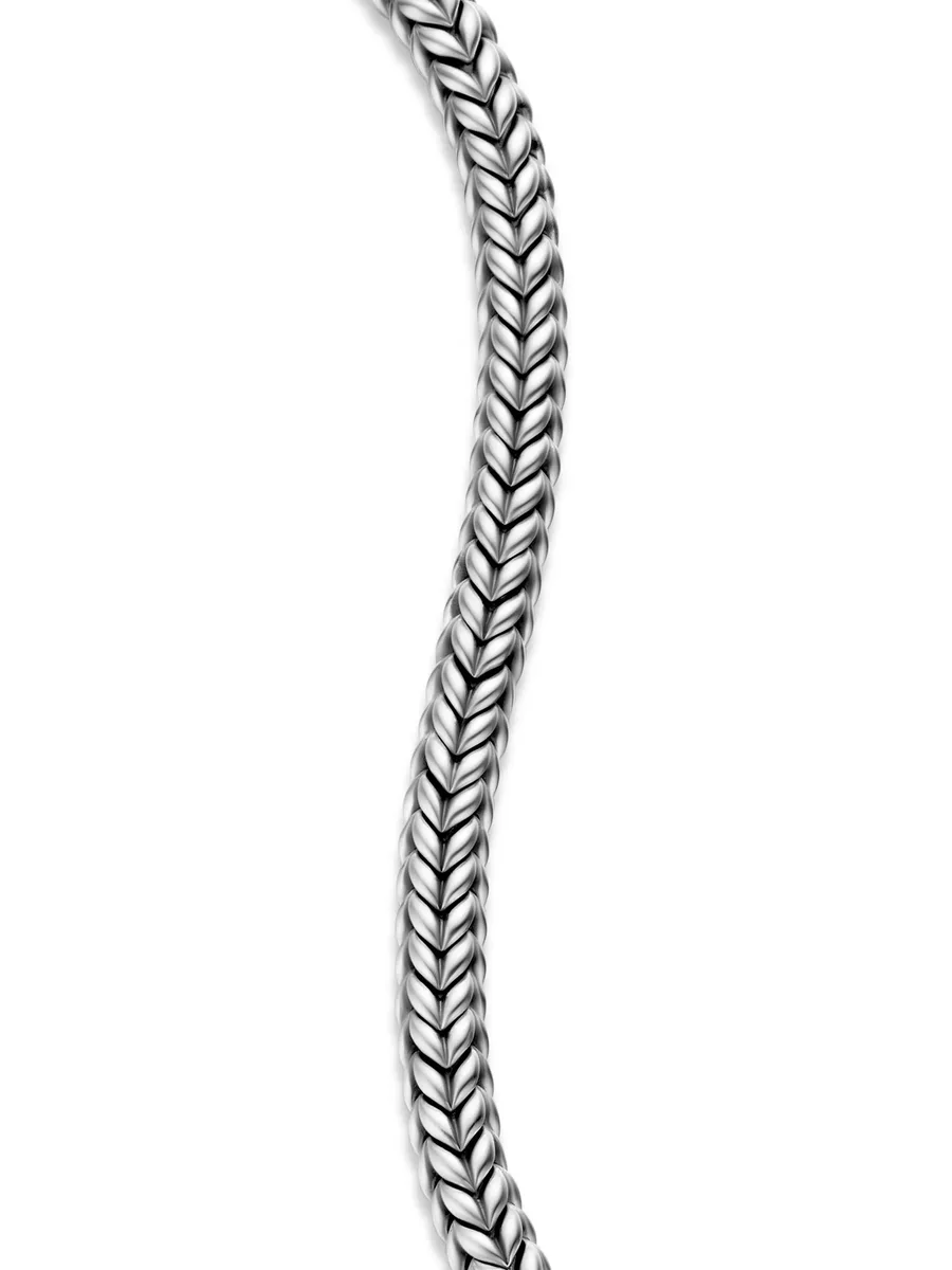 серебряный браслет Chevron (6 мм) 8