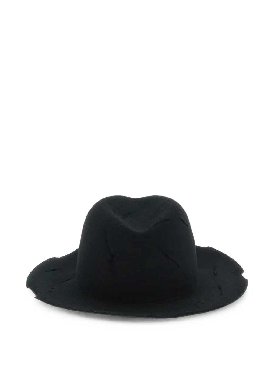 cut-out wool-felt hat 2