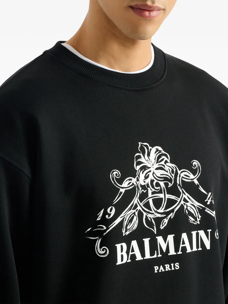 футболка с принтом Balmain Vine 10