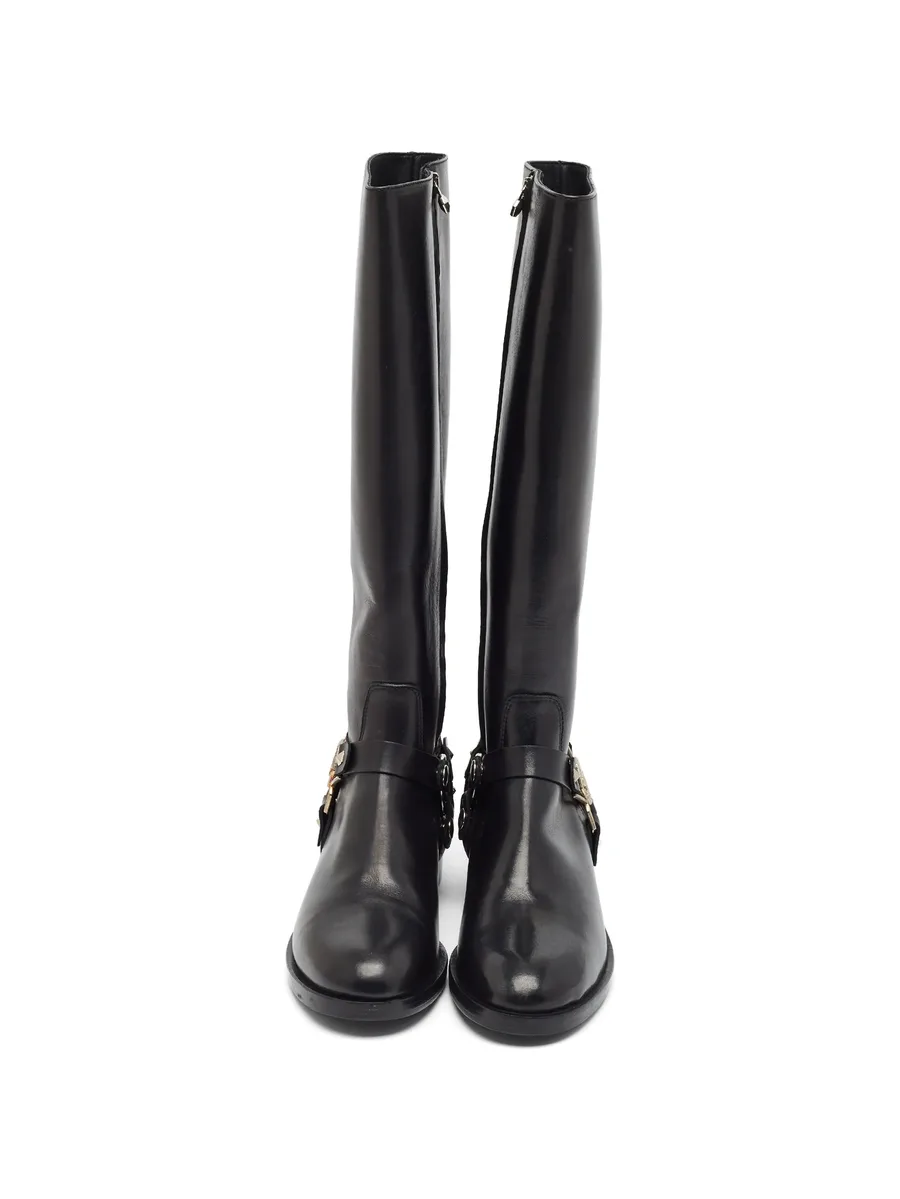 Kingdom studded knee-length boots 3