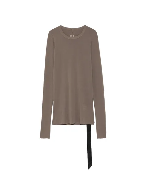 long-sleeve ribbed T-shirt