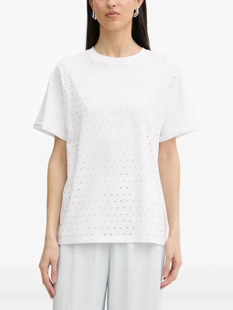 Sedibana crystal-embellished short-sleeve T-shirt