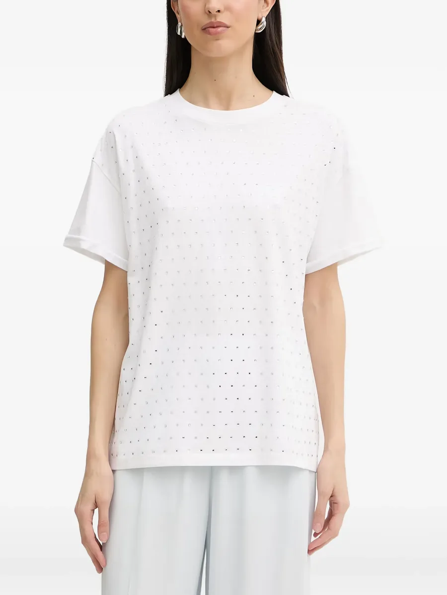Sedibana crystal-embellished short-sleeve T-shirt 1