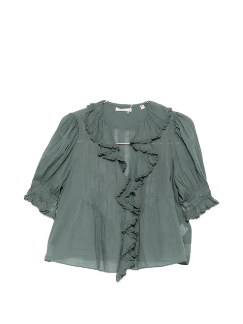 Henri ruffled blouse
