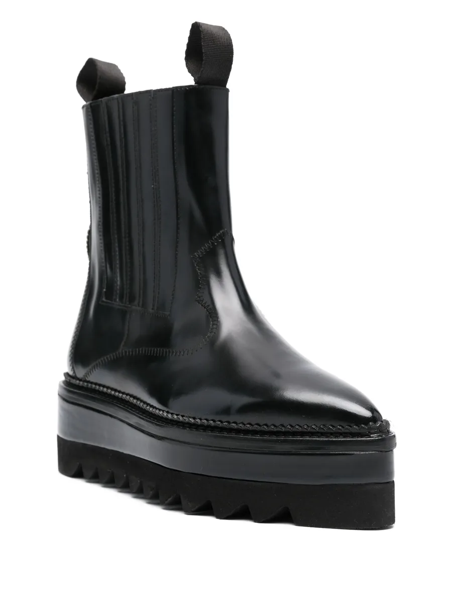 stud-embellished platform boots 4
