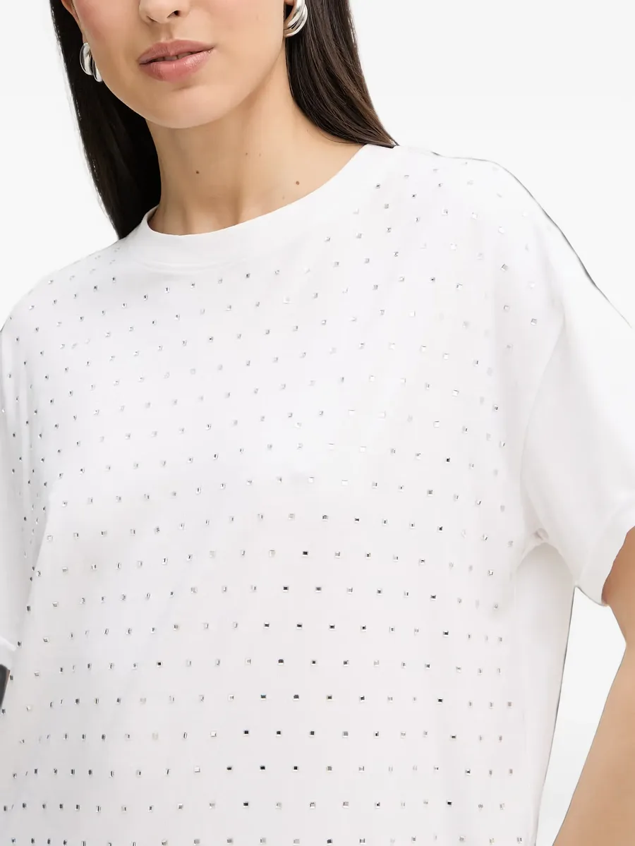 Sedibana crystal-embellished short-sleeve T-shirt 5