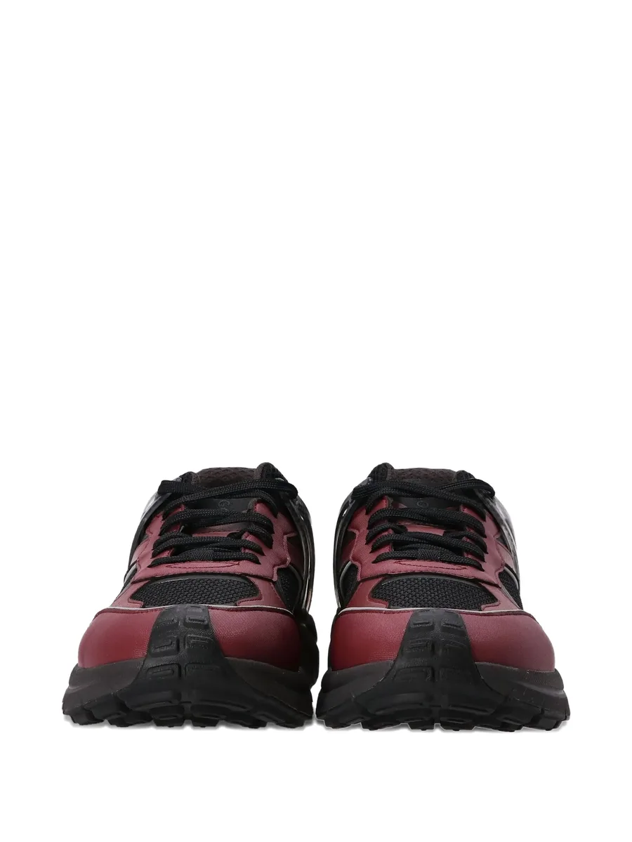 lace-up panelled sneakers 7