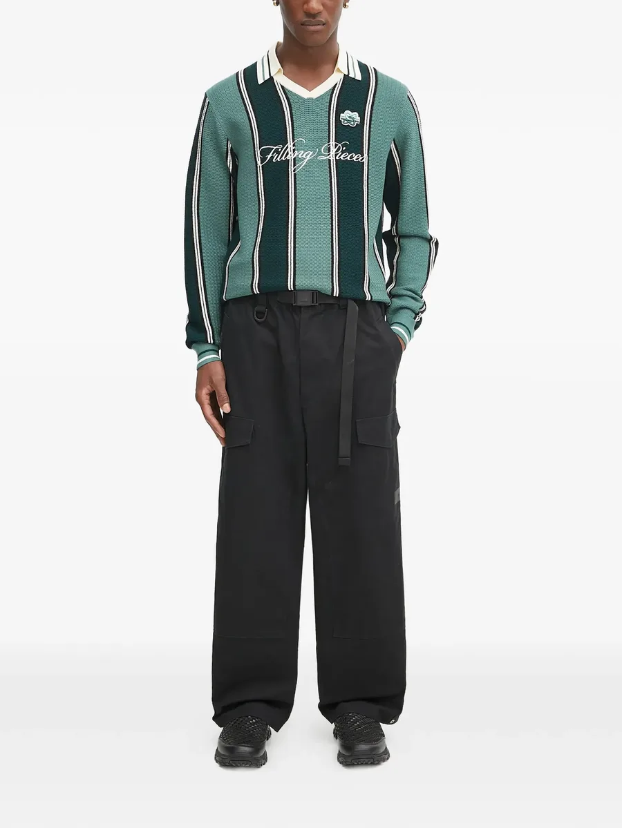 Football jersey striped sweatshirt 4
