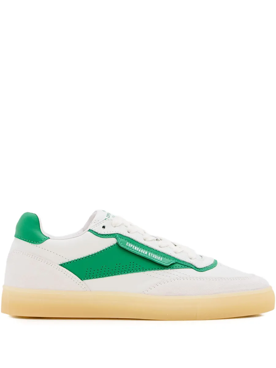 leather low-top sneakers 1