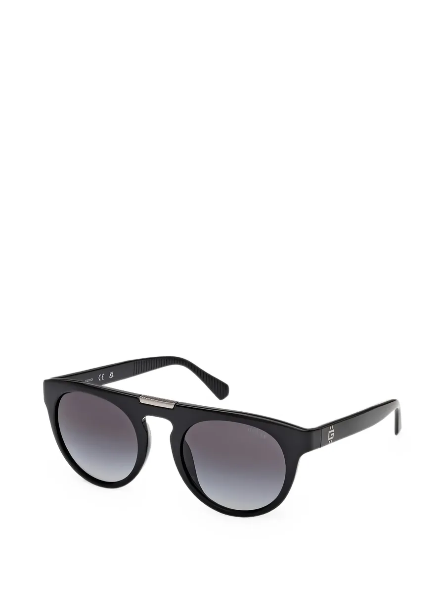 gradient-lens round-frame sunglasses 2