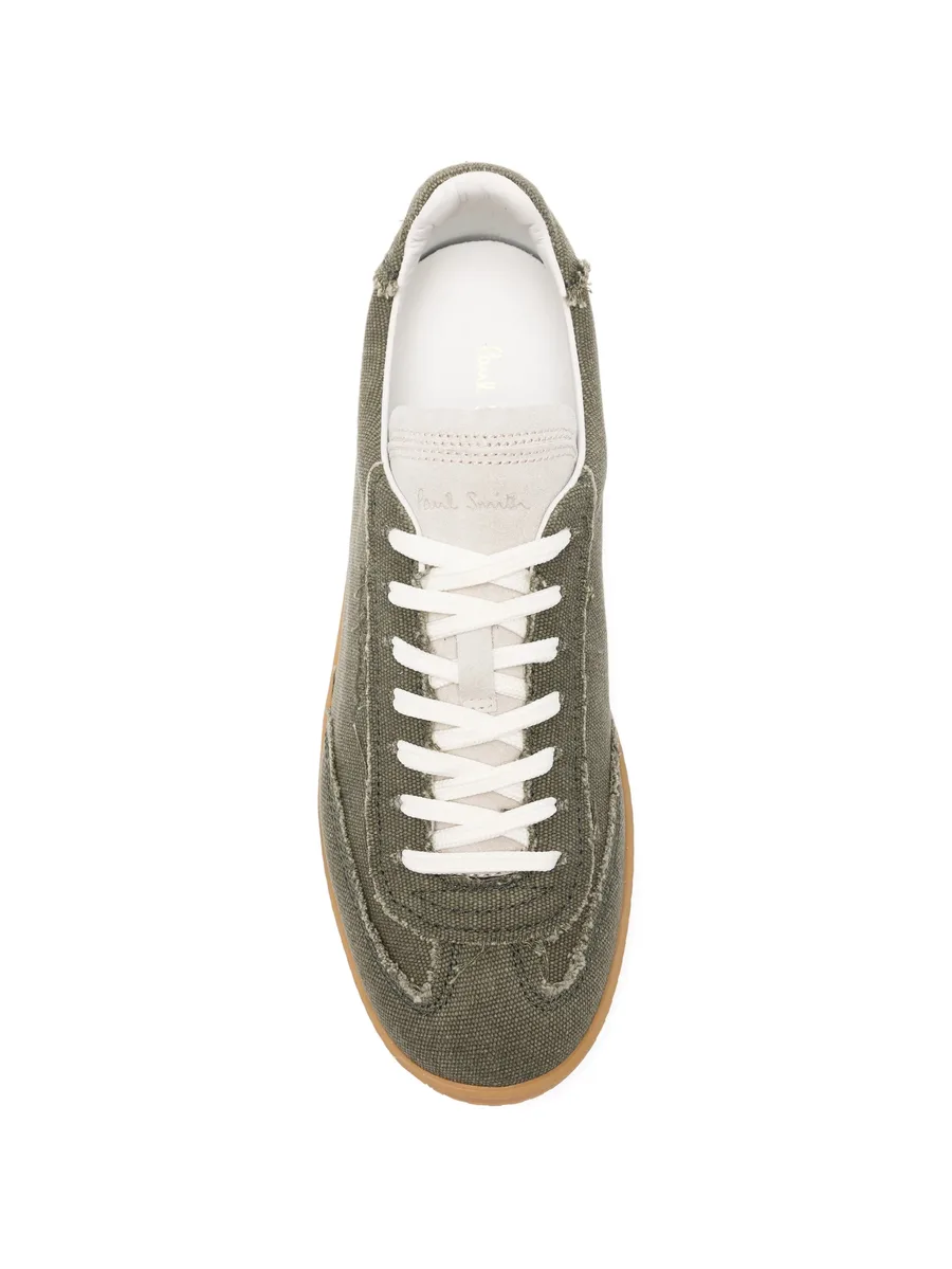Como raw-edge sneakers 7
