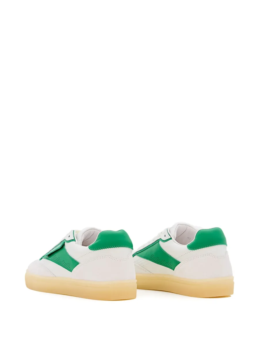 leather low-top sneakers 5