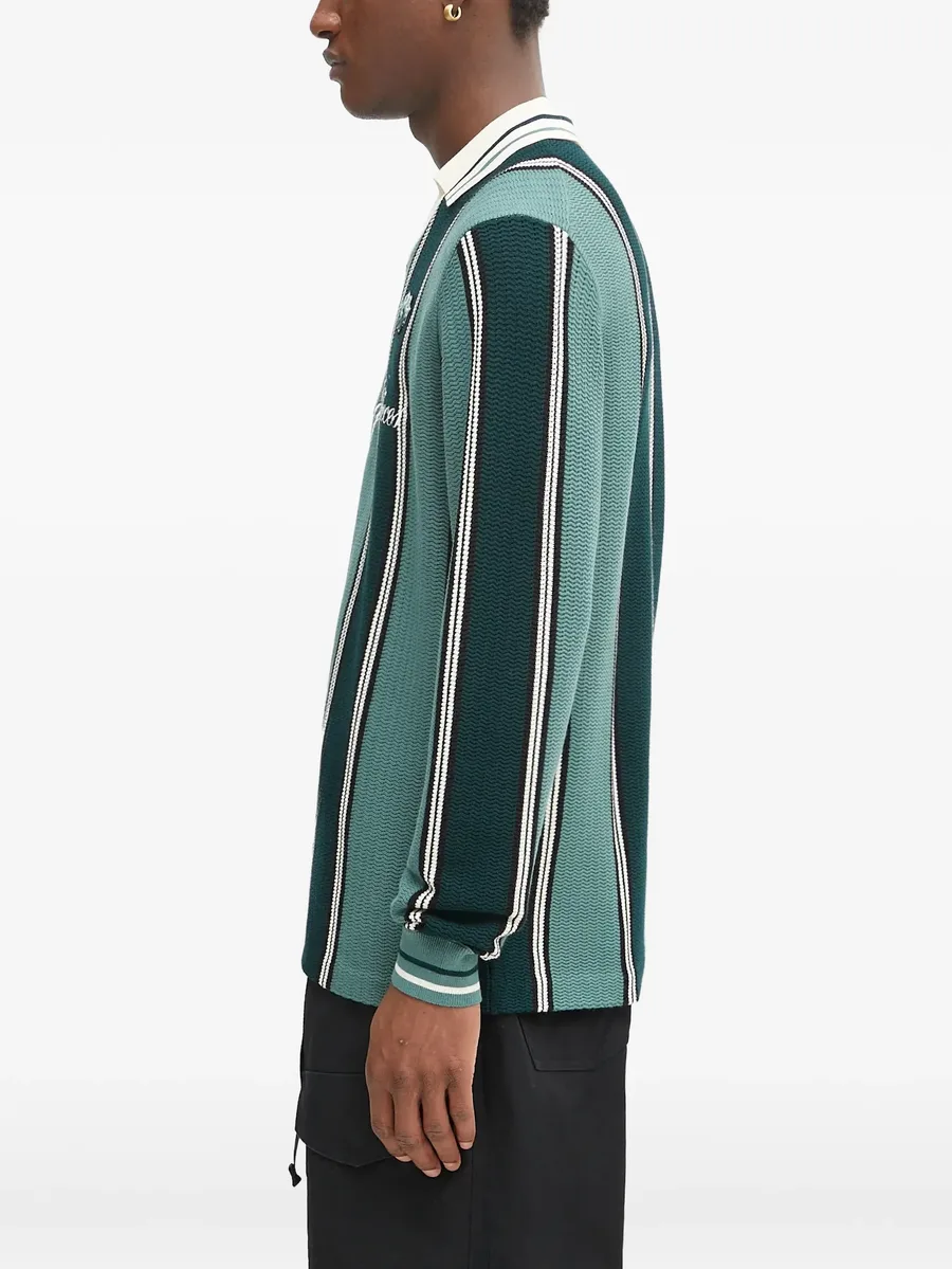 Football jersey striped sweatshirt 6