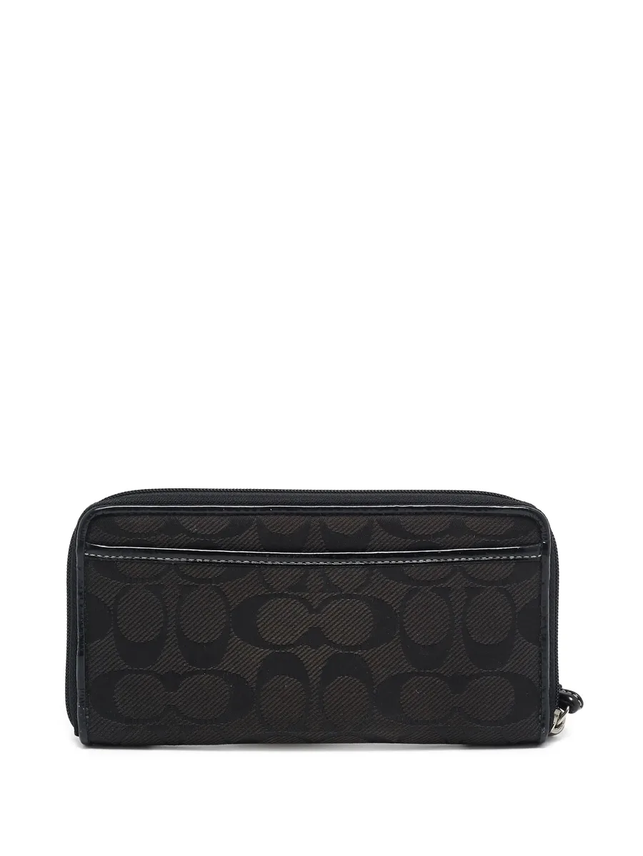 logo-printed zip-around wallet 3