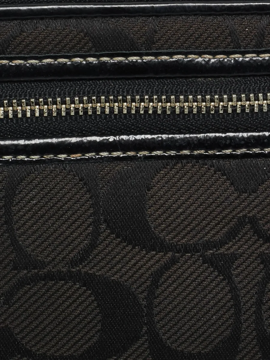 logo-printed zip-around wallet 12