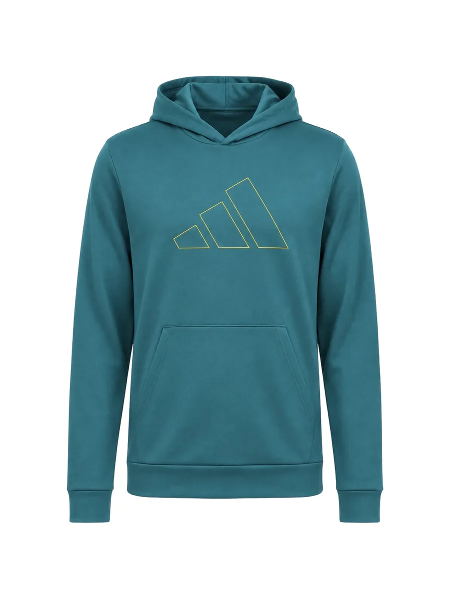 D4T logo-print hoodie 1