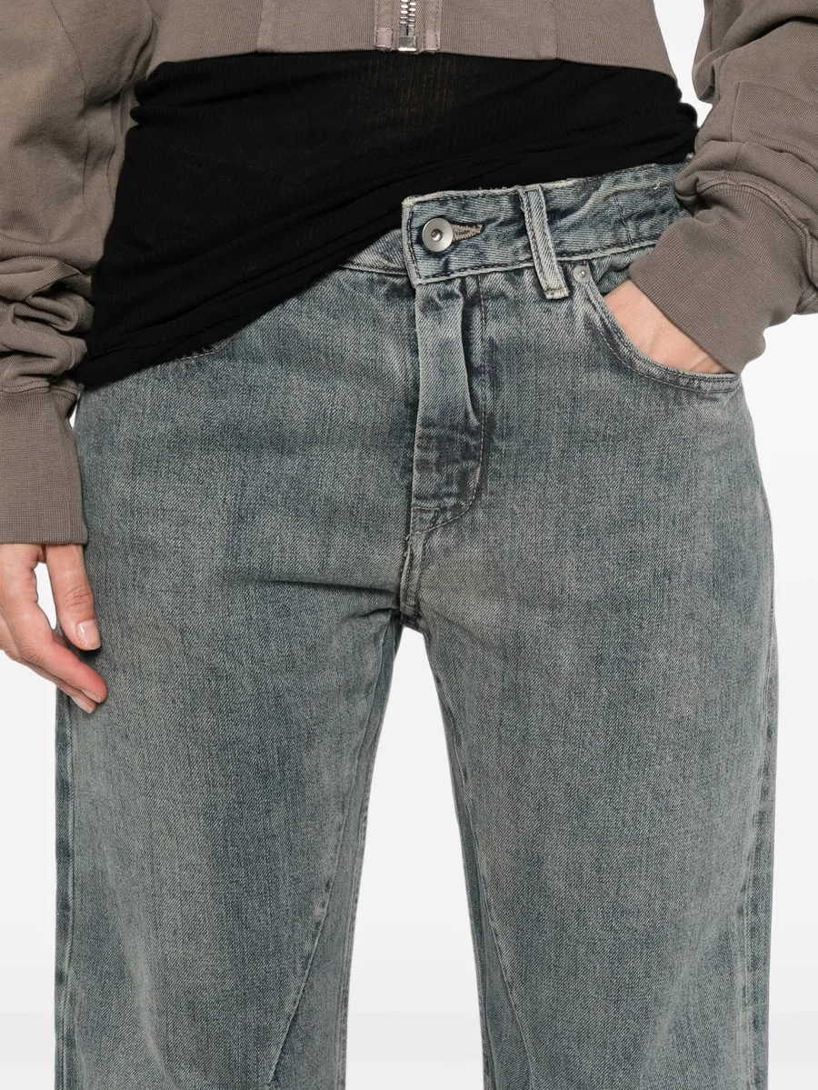 faded-effect jeans 5