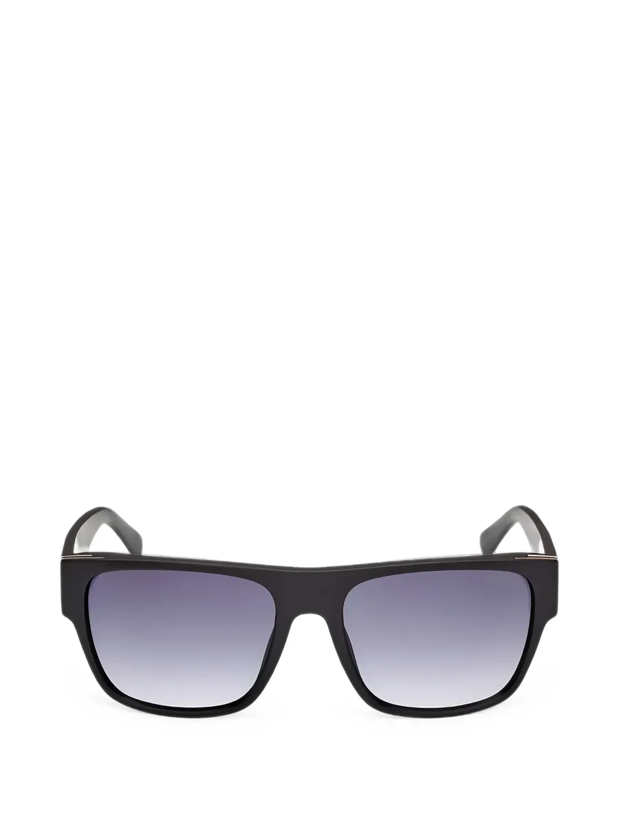 gradient-lens square-frame sunglasses 1