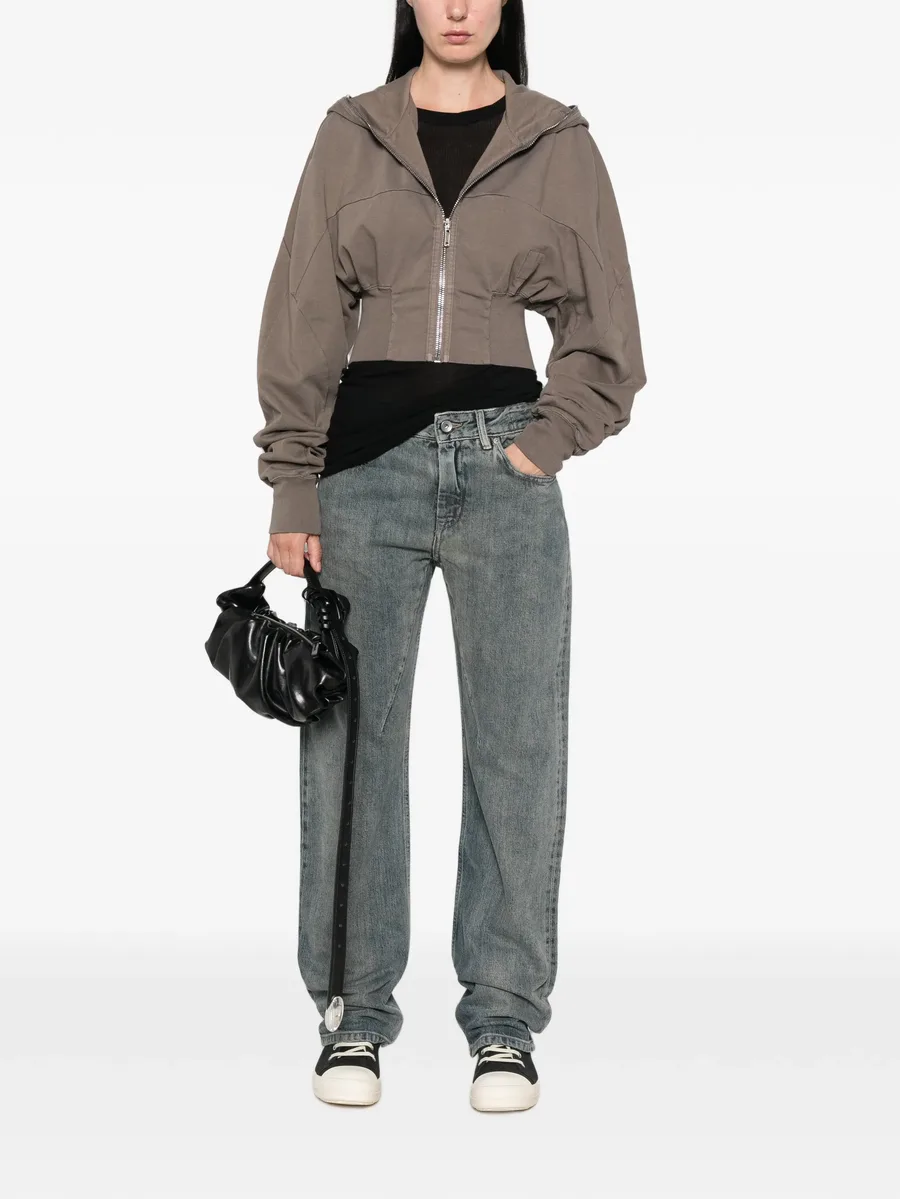 faded-effect jeans 2