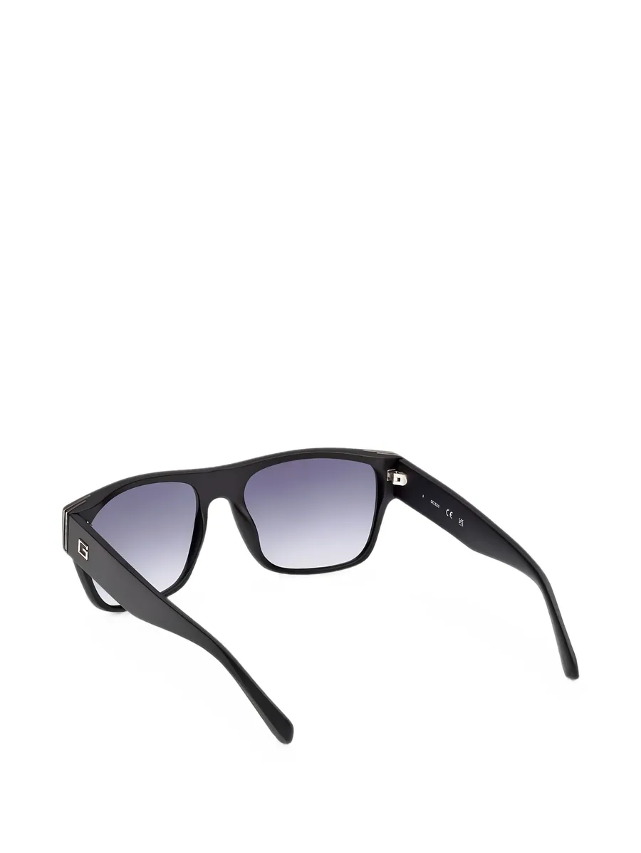 gradient-lens square-frame sunglasses 4