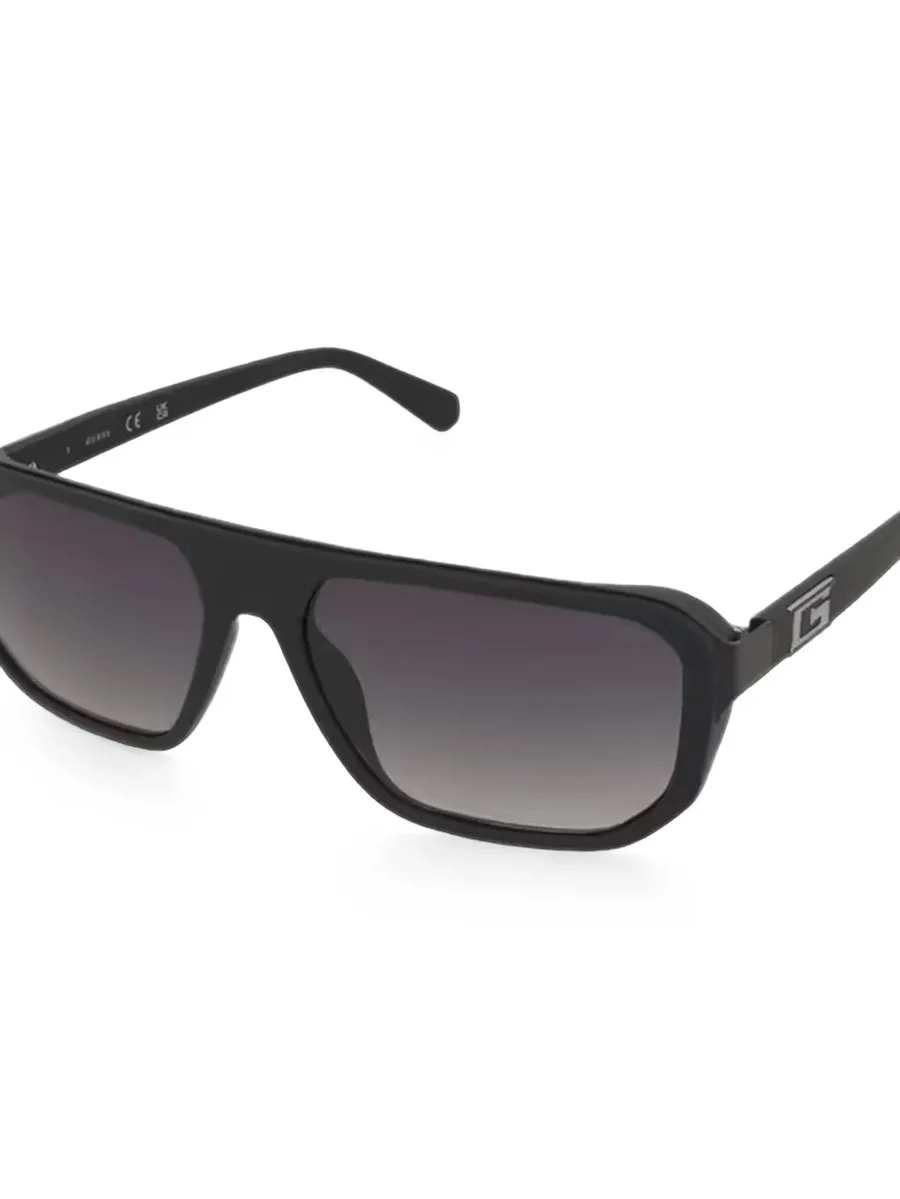 logo-plaque square-frame sunglasses 2
