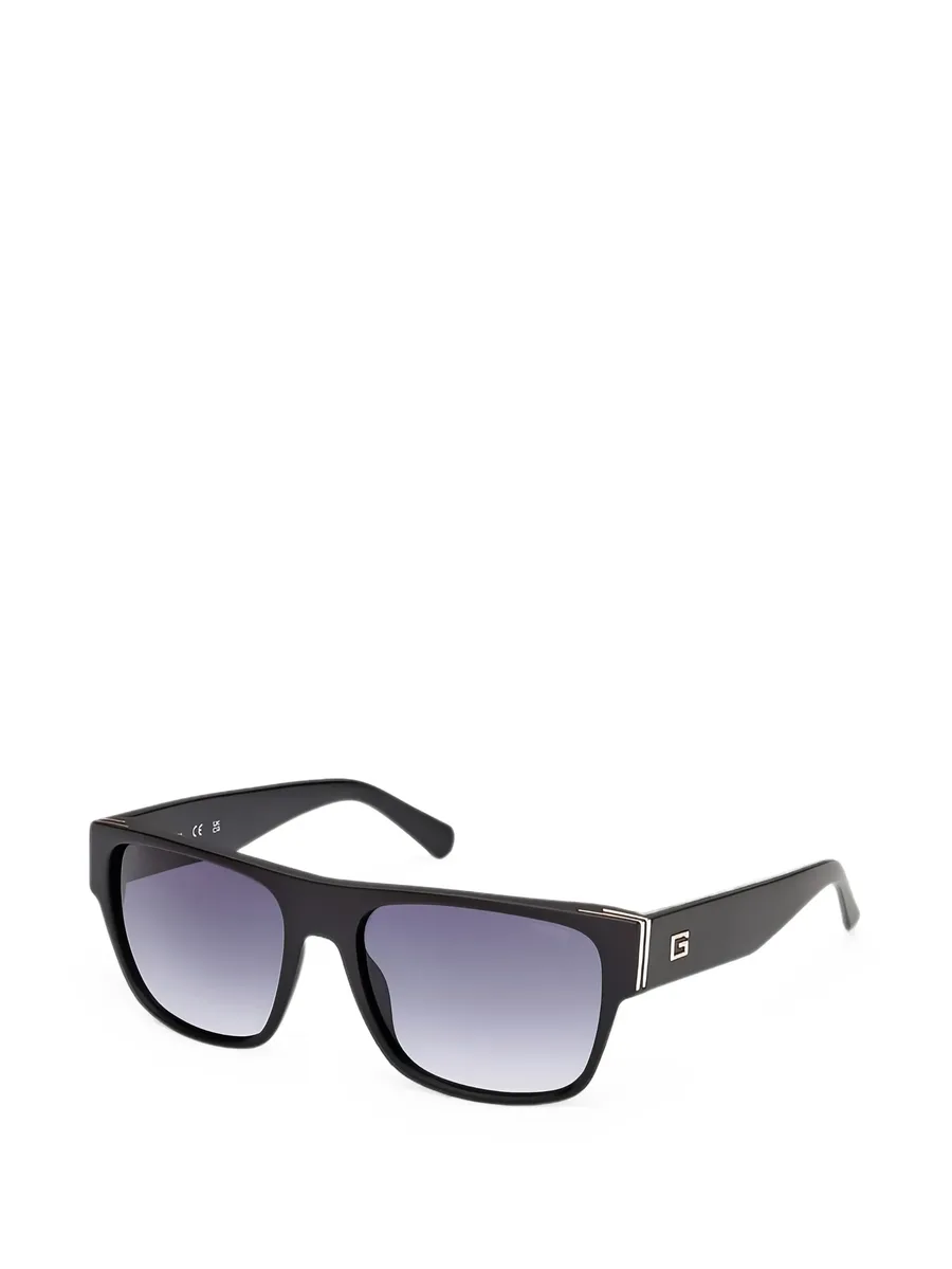 gradient-lens square-frame sunglasses 2